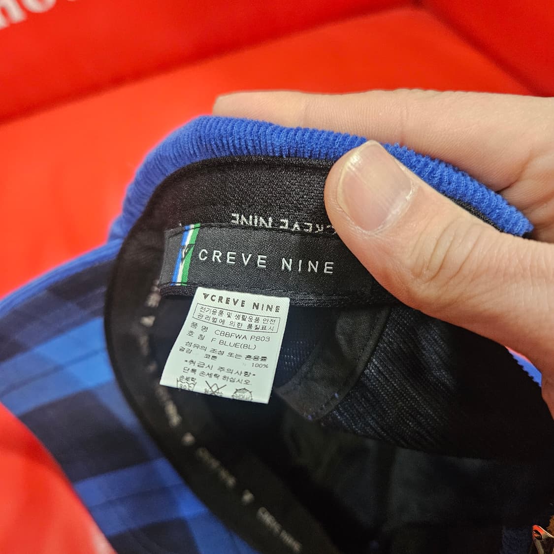 크리브나인 22fw 코듀로이 캠프캡 Free 상품이미지8