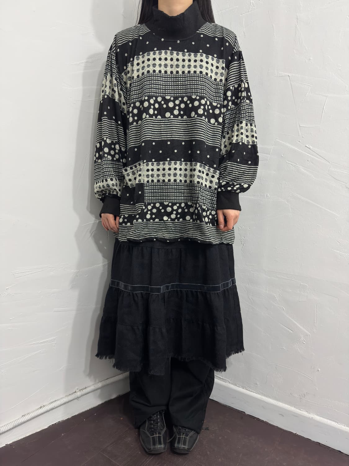 luna creciente dot pocket top 상품이미지3