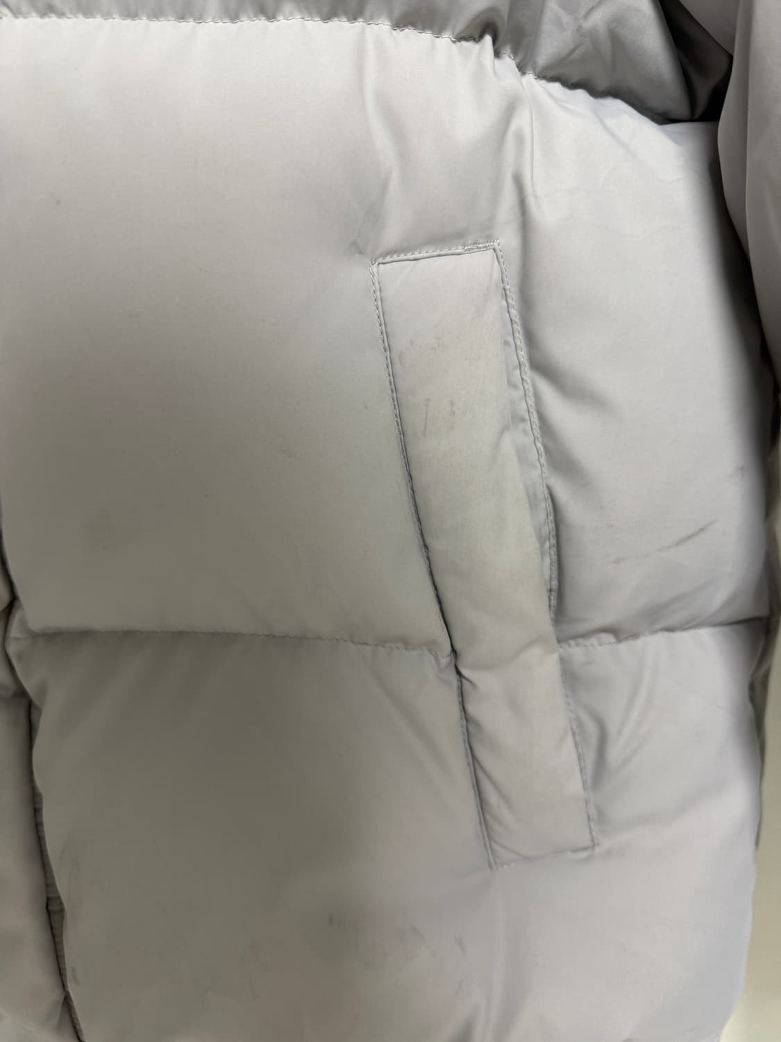 인사일런스 숏패딩 (그레이) 상품이미지7