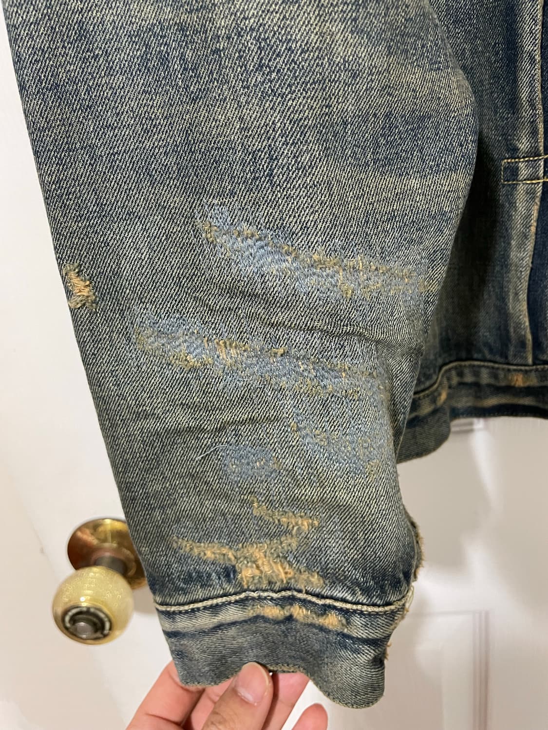 [46] Nexusvii 넥서스세븐 데미지 퍼스트 데님자켓 상품이미지6