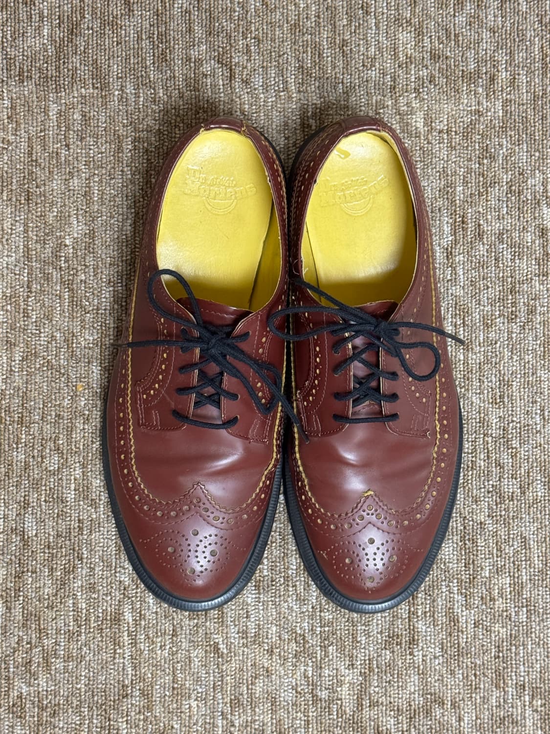 [42]닥터마틴 버건디 윙팁 브로그 13619 상품이미지1