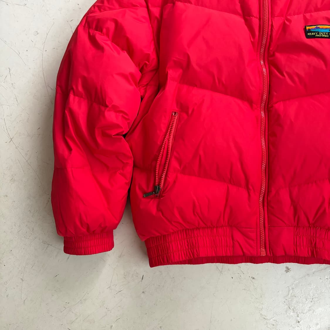 90s 프로스펙스 빈티지 올드스쿨 구스다운 패딩 XL 상품이미지3