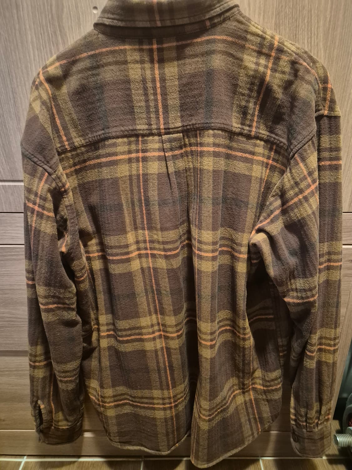 칼하트 wip 브라운 체크셔츠 XL 상품이미지3