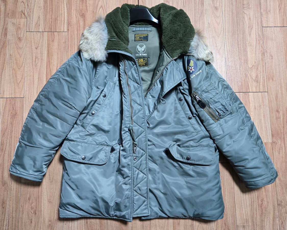 아웃스탠딩 N3B Flight Parka Sage Green 상품이미지1