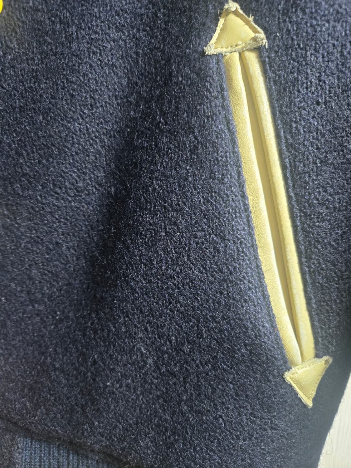 Whitesville 커스텀 풀데코 레터맨 자켓 상품이미지10