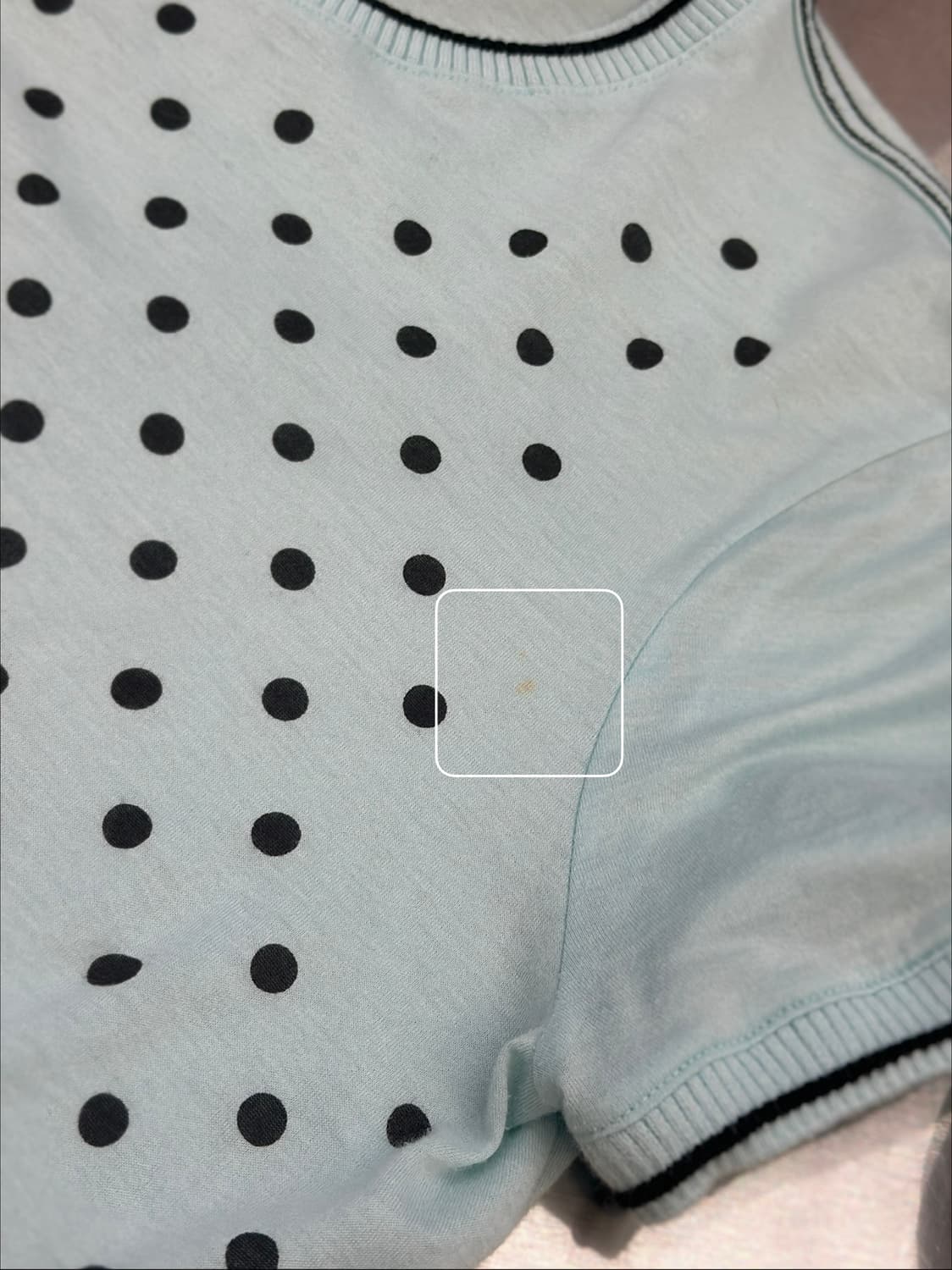 로베르토 카발리 00s 아카이브 핀업 걸 도트 링거 반팔 티셔츠 상품이미지7