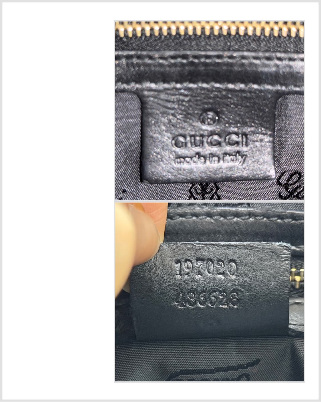 구찌 페이턴트 엠블럼 토트백 상품이미지9