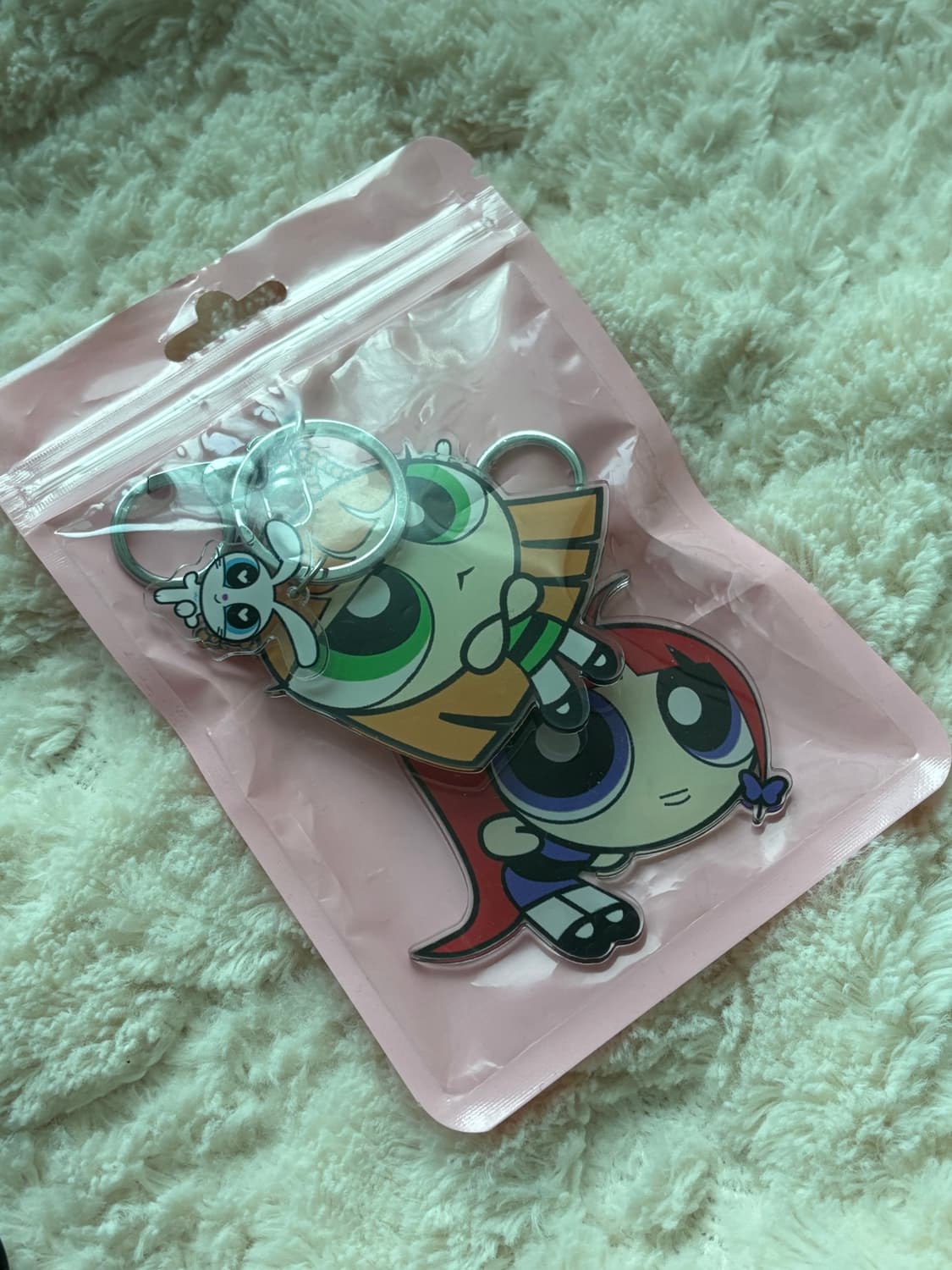 뉴진스 파워퍼프걸 키링 해린,혜인 상품이미지2