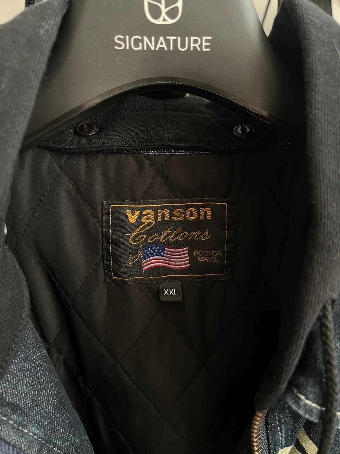 벤슨 레더 본 데님 후드자켓 2xl 상품이미지3