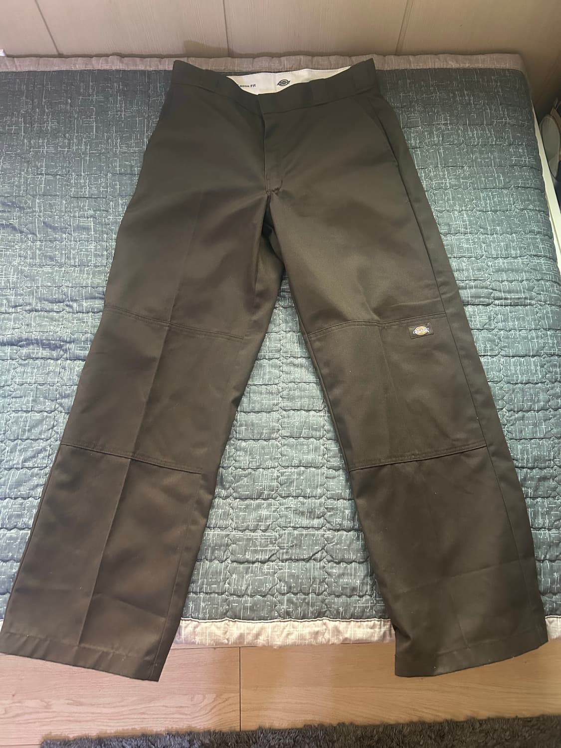 디키즈 더블니 다크브라운 워크팬츠 상품이미지1