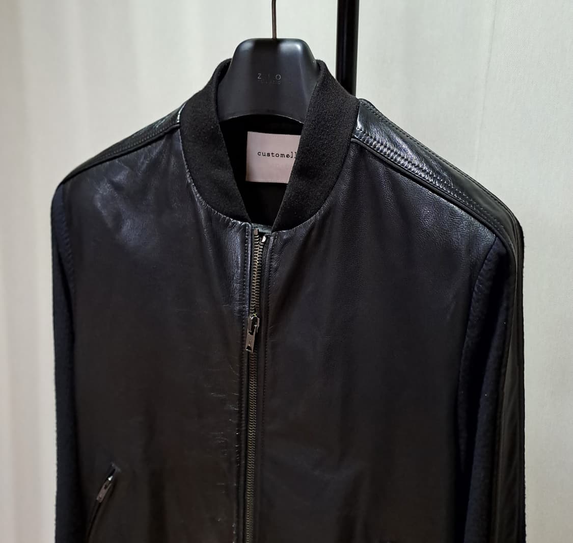 (택포) 커스텀멜로우 레더 믹스 블루종 100 B275 상품이미지2