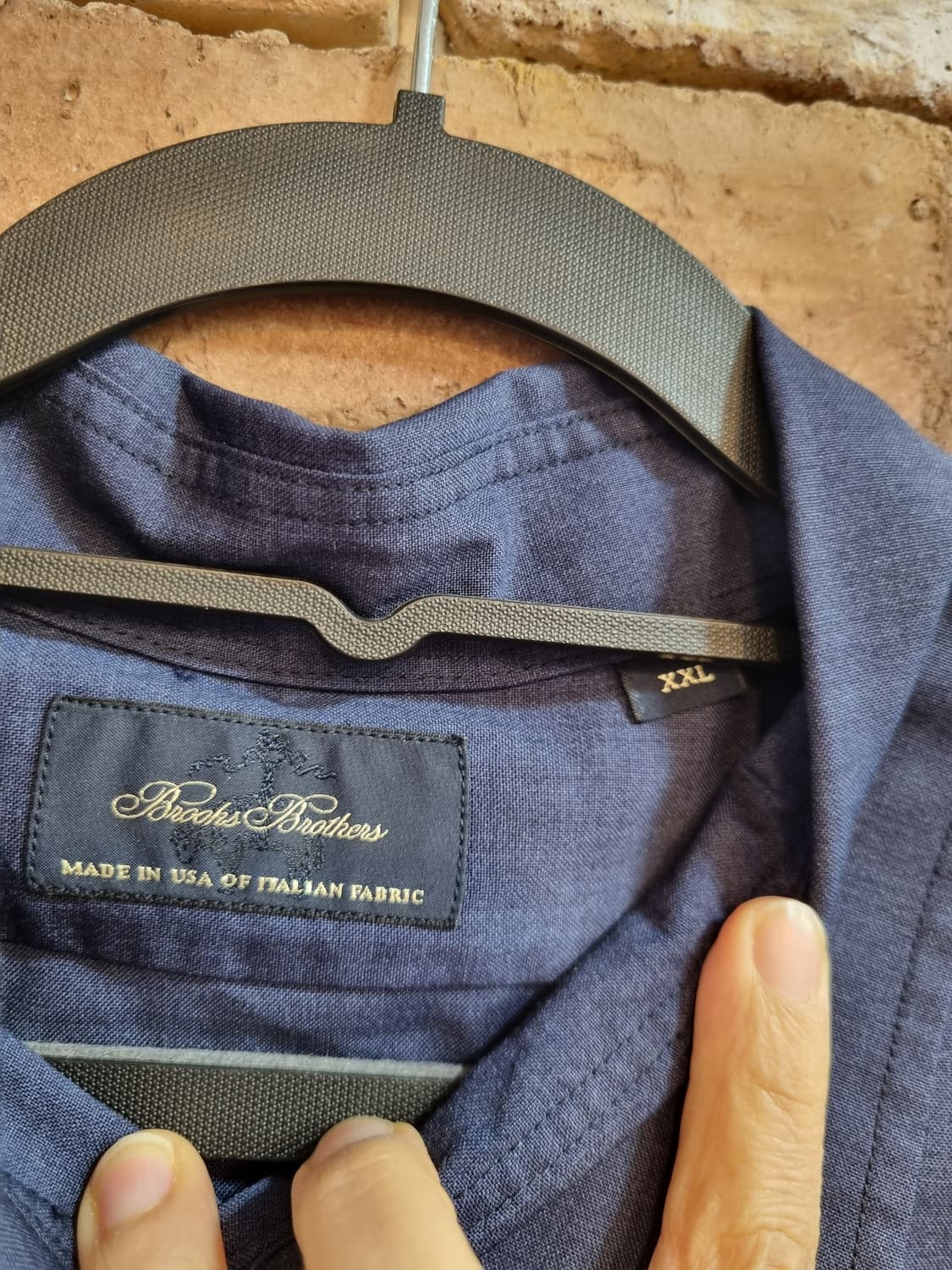 상태최상)Brooks Brothers 네이비 셔츠 XXL 상품이미지3