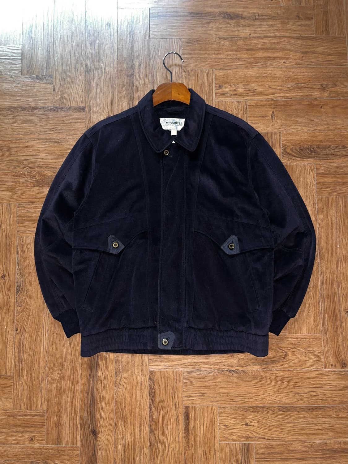 빈티지 디테일 봄버자켓 상품이미지2