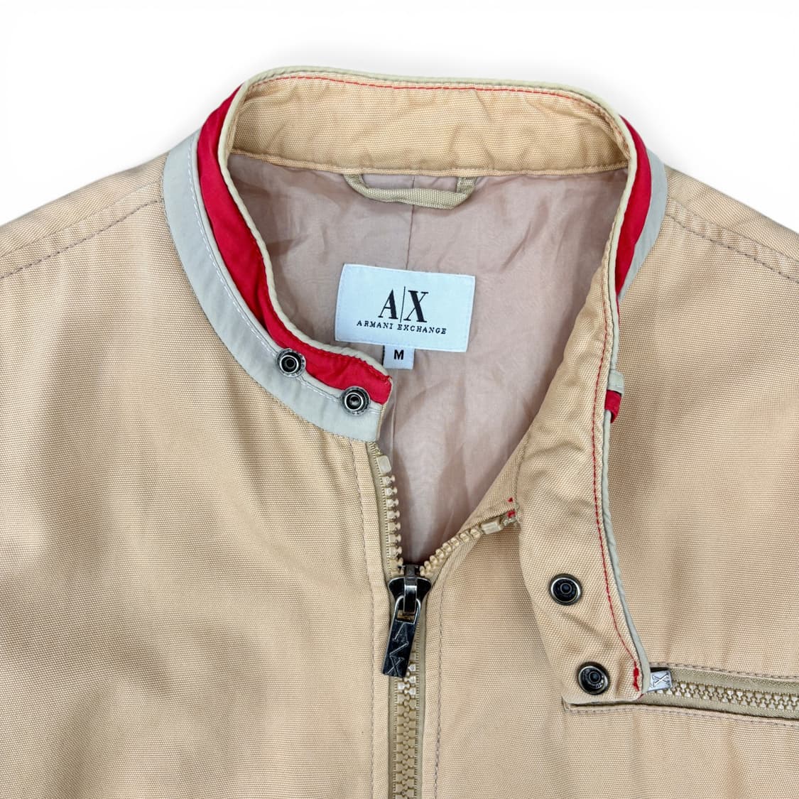 90's 아르마니 익스체인지 바이커 자켓 상품이미지3