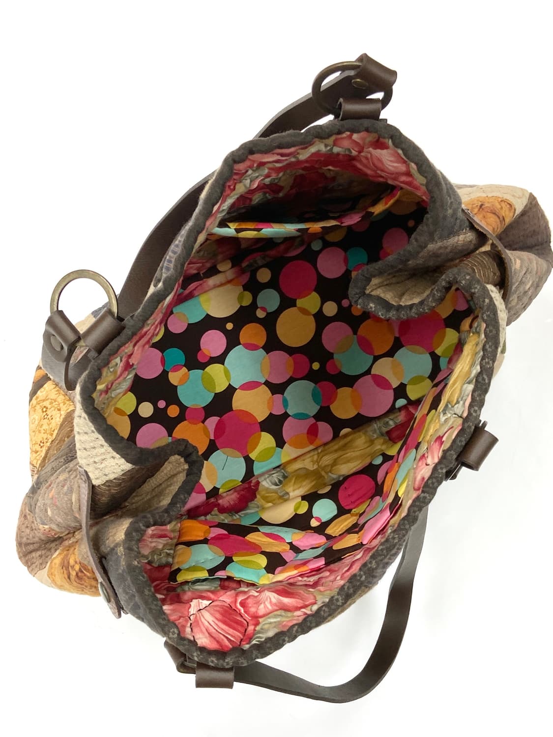 Japanese vintage patChWork bag  상품이미지6