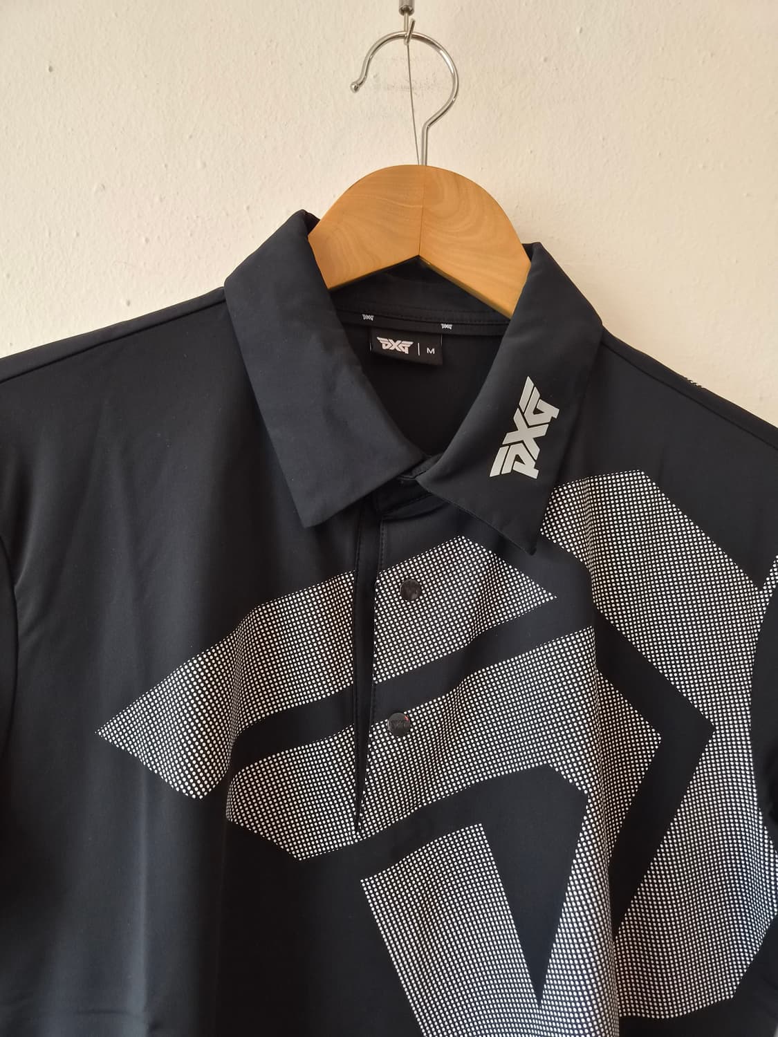 PXG 남성 블랙반팔카라PK티셔츠 M사이즈 상품이미지1