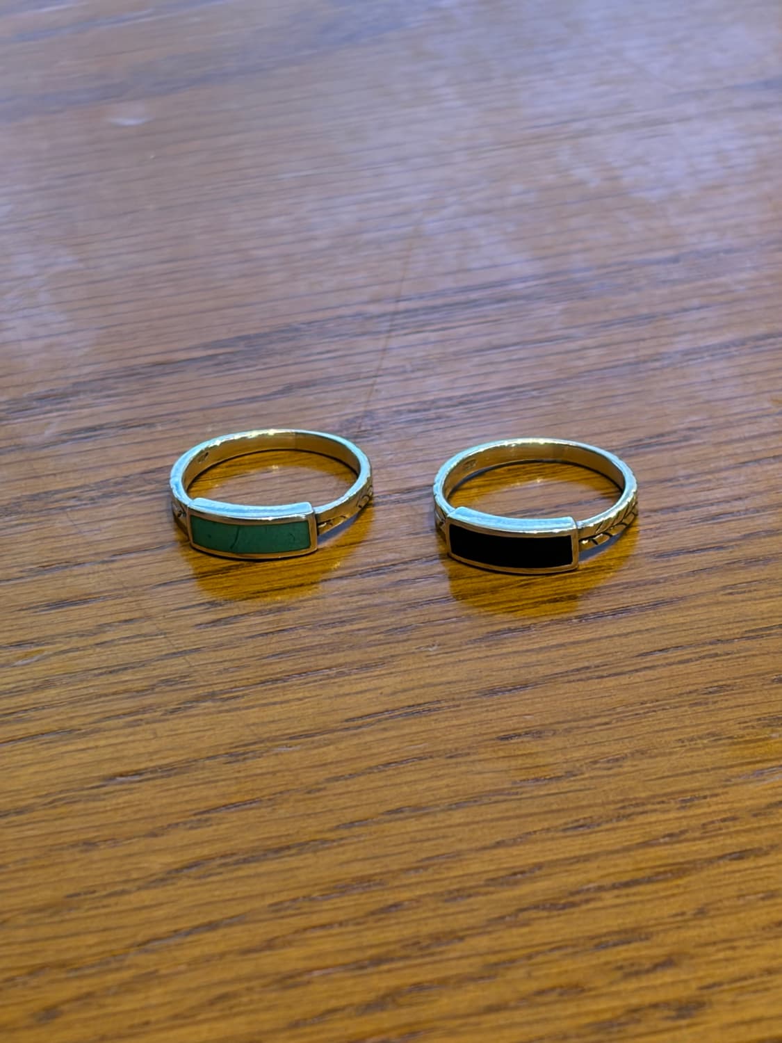 925 실버 스퀘어 스톤 링 상품이미지9