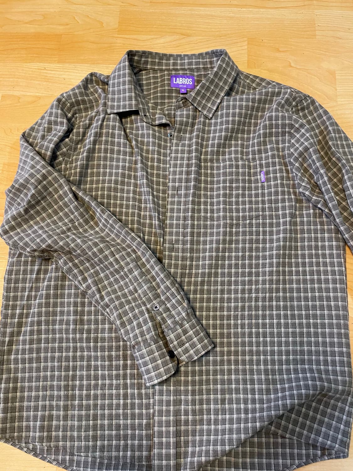 라브로스 체크셔츠 XL 상품이미지2