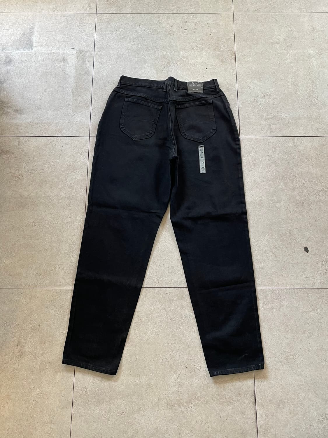 Lee 리 블랙 데님 팬츠바지 새상품 상품이미지1