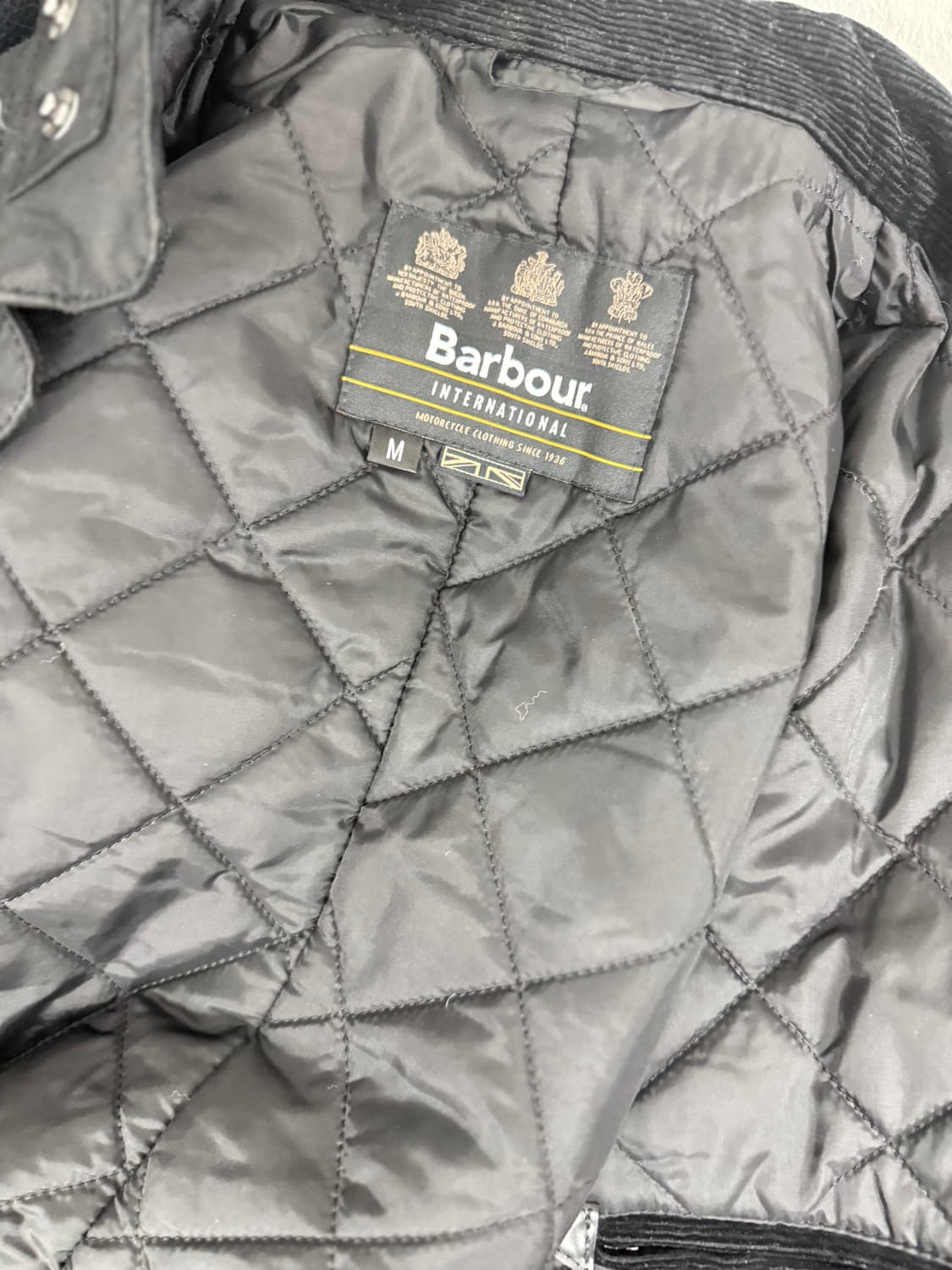 바버 인터네셔널 듀크 블랙 m사이즈 상품이미지7