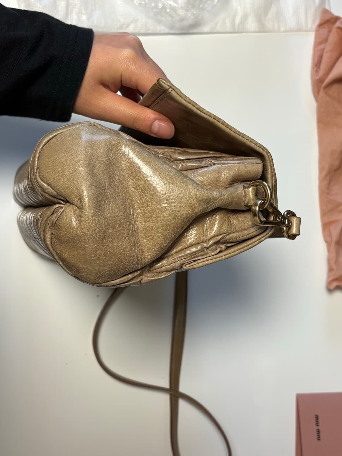 미우미우 마테라쎄 크로스백, 숄더백/핸드백 상품이미지6