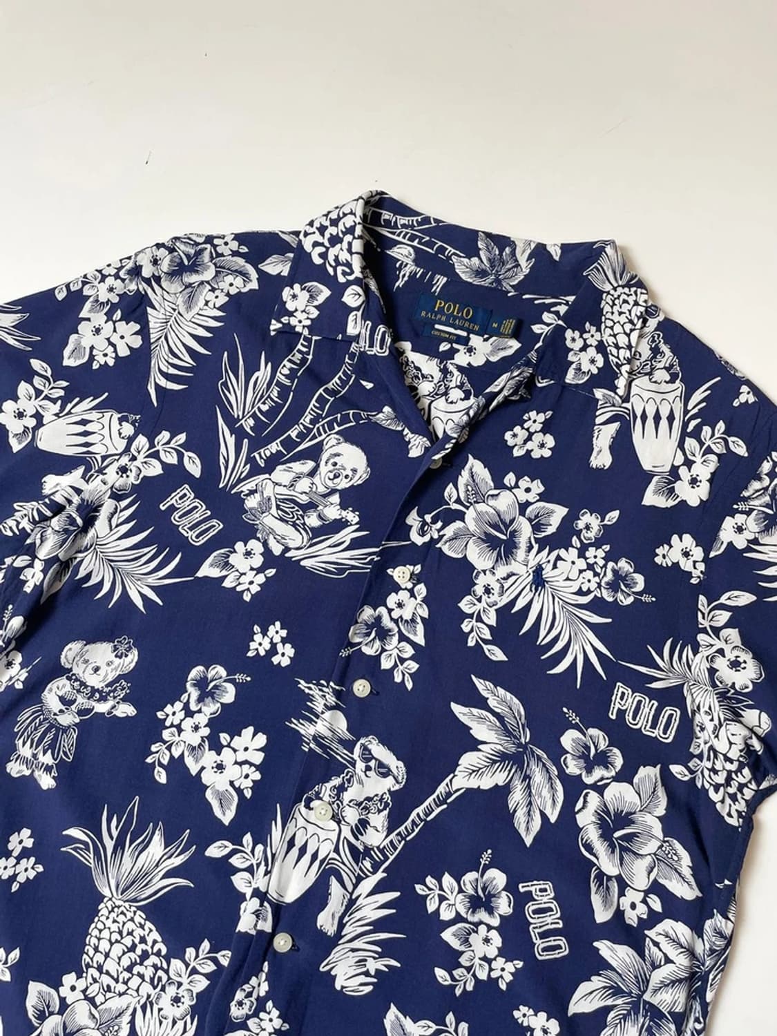 폴로 랄프로렌 하와이안 코튼 반팔 셔츠 PN9649 상품이미지2