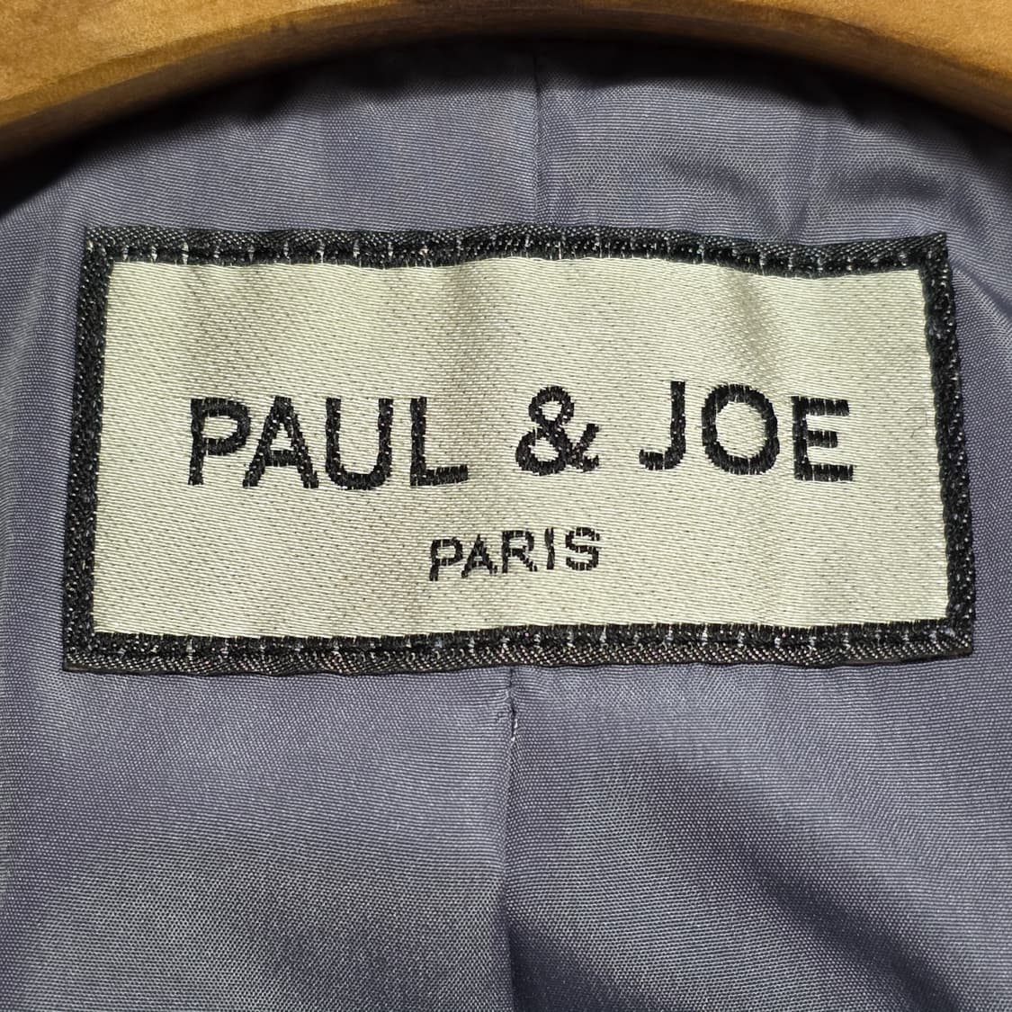 1901 [paul&joe]폴앤조 체크 더블 버튼 코트95 상품이미지6