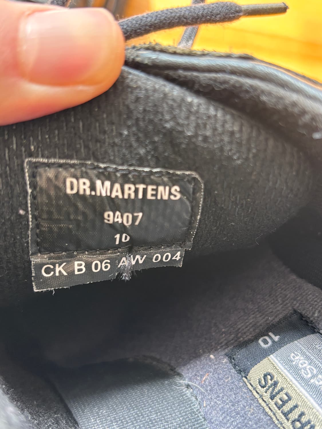 빈티지 닥터마틴 9407 Made in England 더비슈즈 UK10 상품이미지7