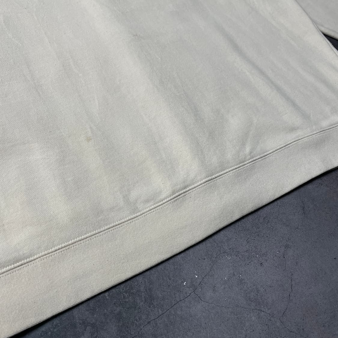 DICKIES 디키즈 빈티지 아이보리 기모 후드 집업 A00870 상품이미지9