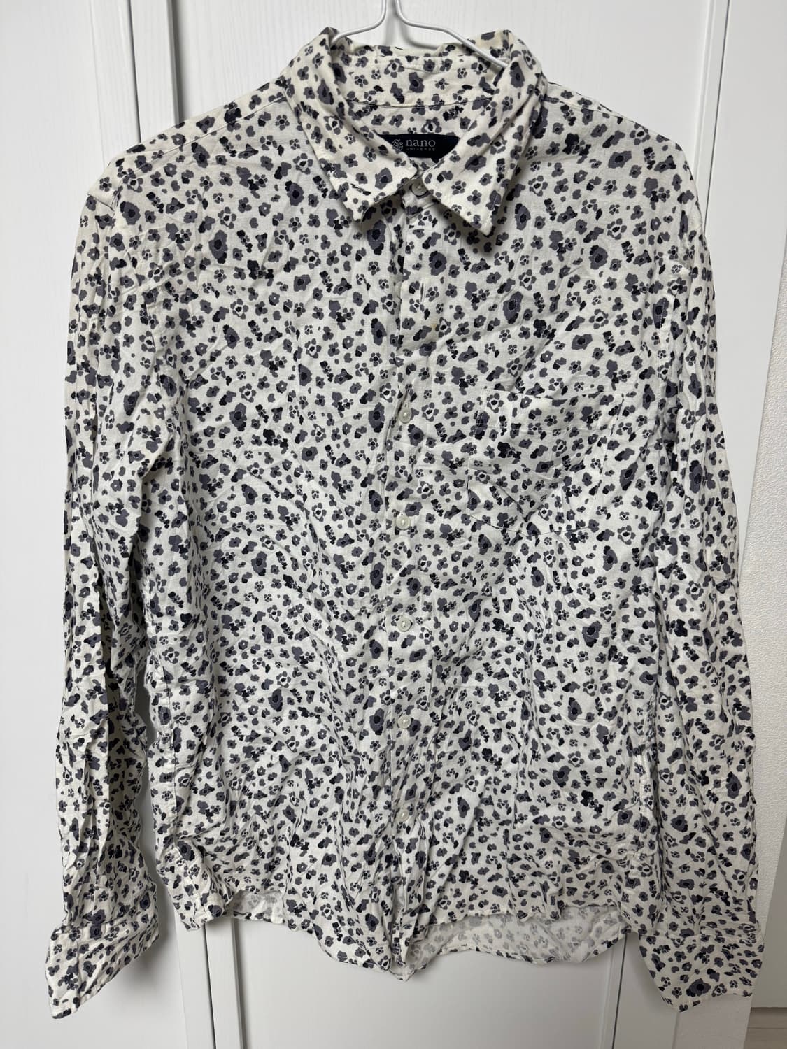 일본 nano universe 프렌치 린넨 셔츠 상품이미지1