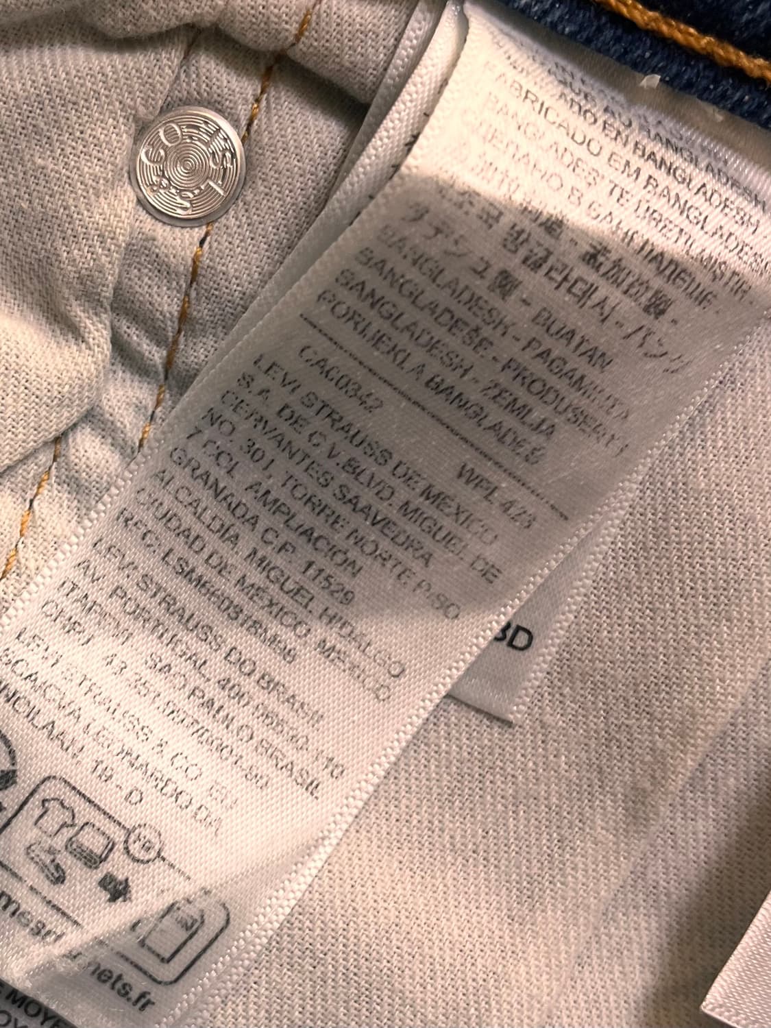 리바이스 514 데님팬츠 W32 L32 상품이미지5