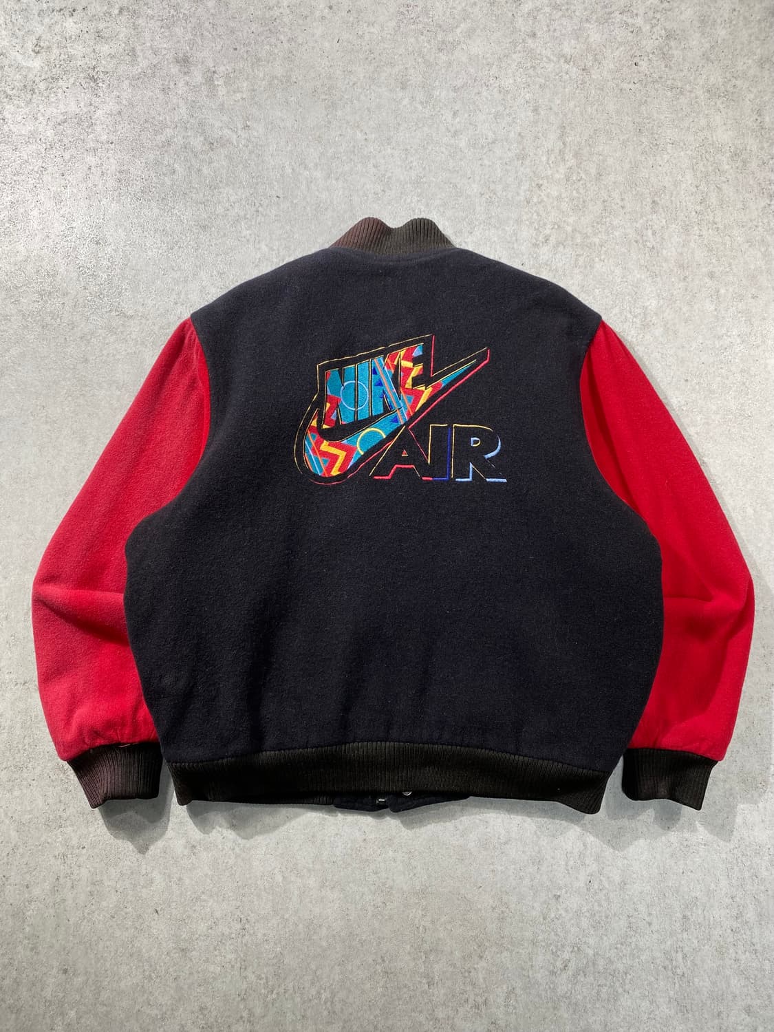 [100] 90s Nike 나이키 올드스쿨 페이디드 바시티자켓 상품이미지4