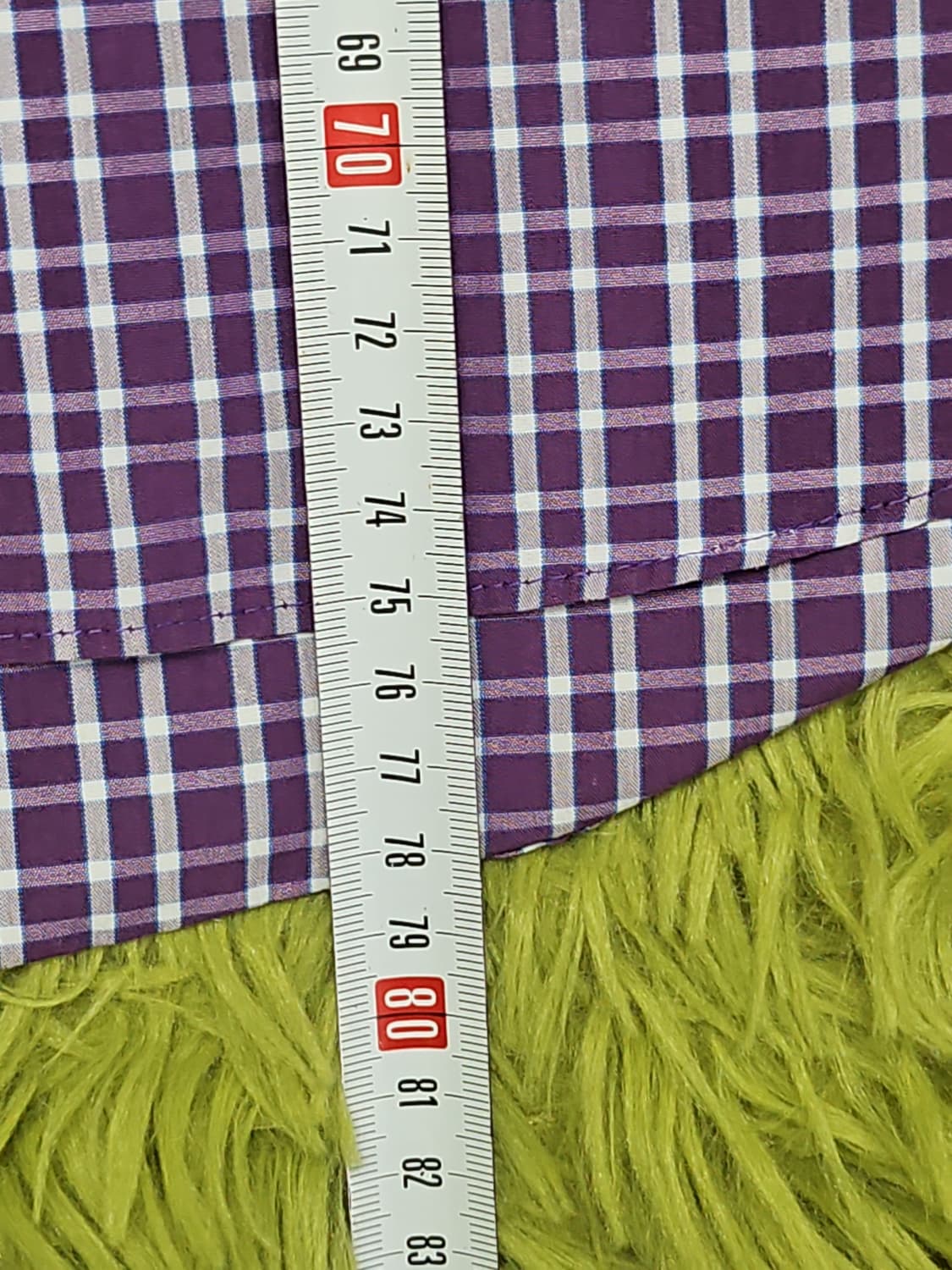 랑방 컬렉션(LANVIN) 정품 체크 남성 셔츠 (105) 상품이미지8