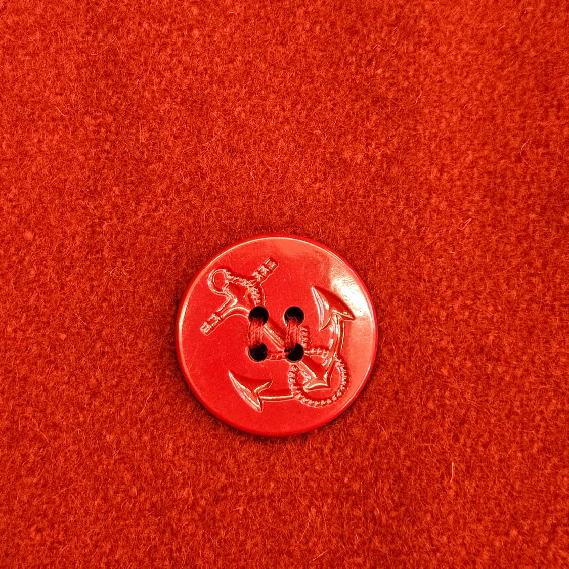 SCHOTT U.S.740N PEA JACKET 쇼트 피코트 빨강색 M 상품이미지6