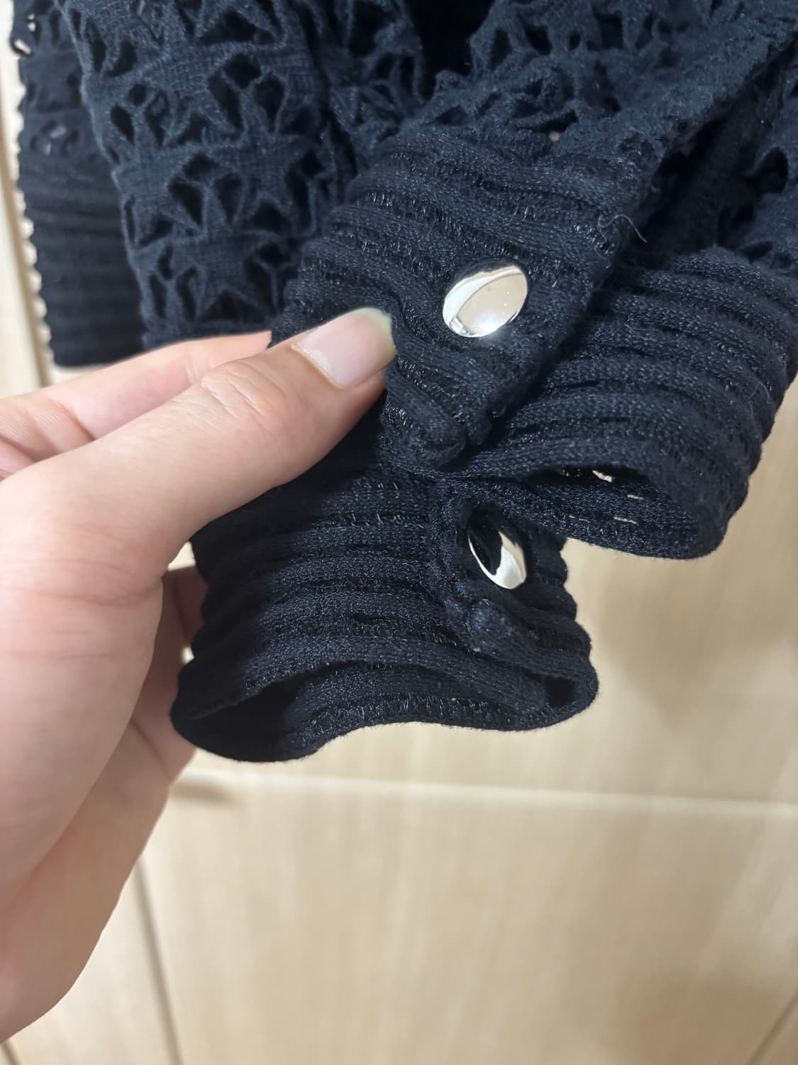 IRO 아일렛 레이스 블랙 자켓 상품이미지7