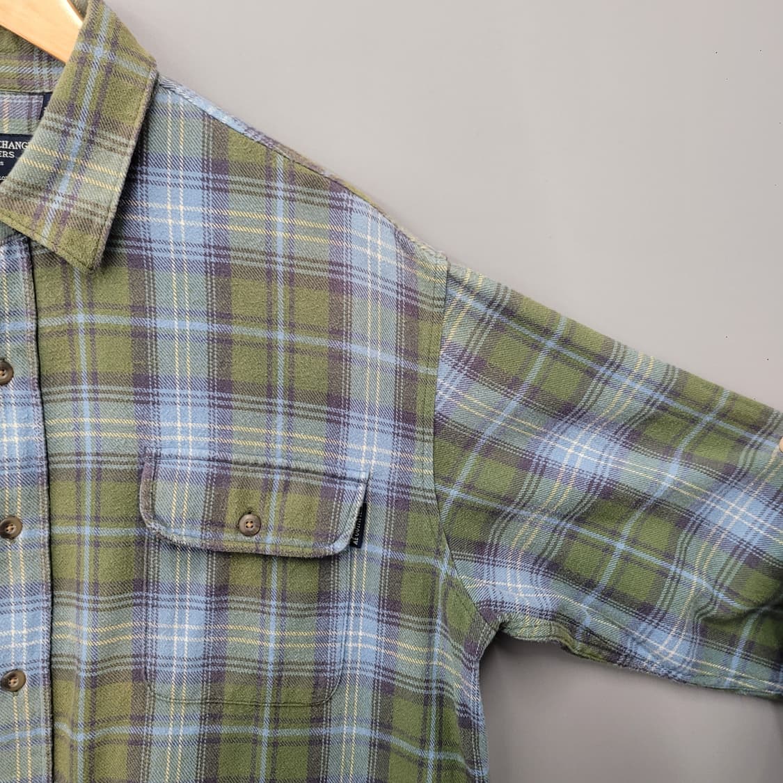 American Exchange Outfitters 플란넬 체크 셔츠 상품이미지3