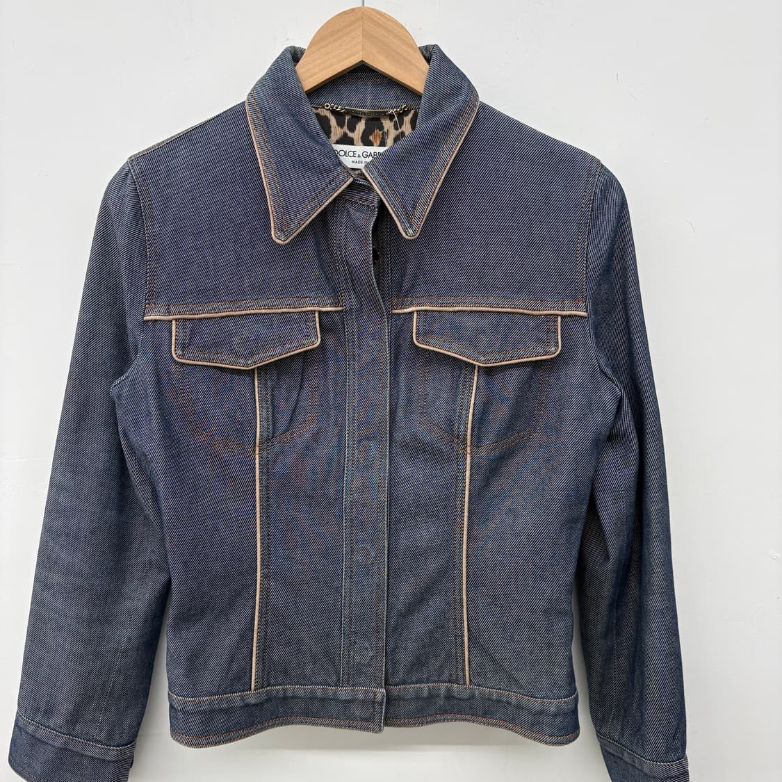 돌체앤가바나 데님 자켓 D&G 여성 S 상품이미지2