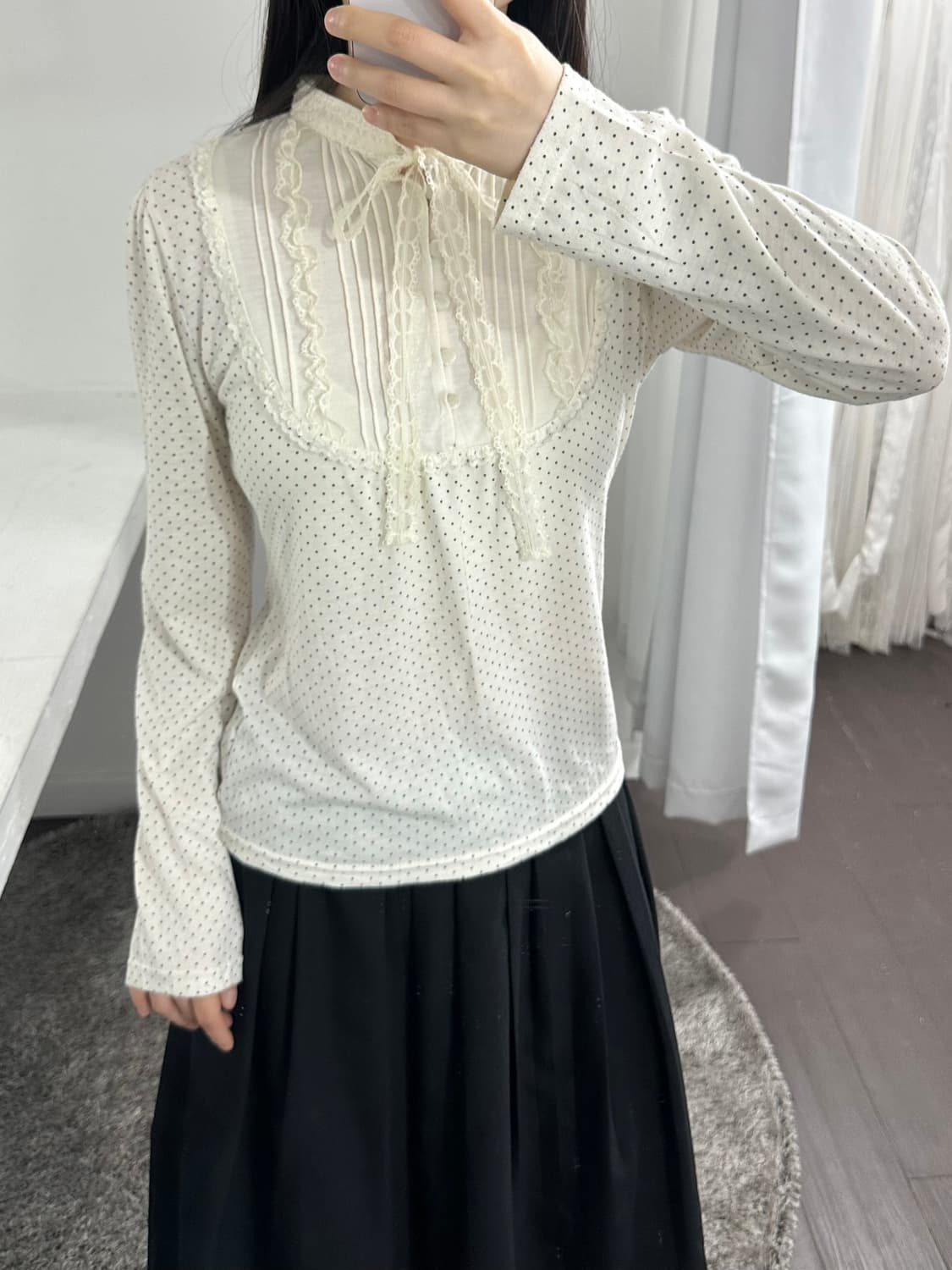 estacot dot design top 상품이미지1