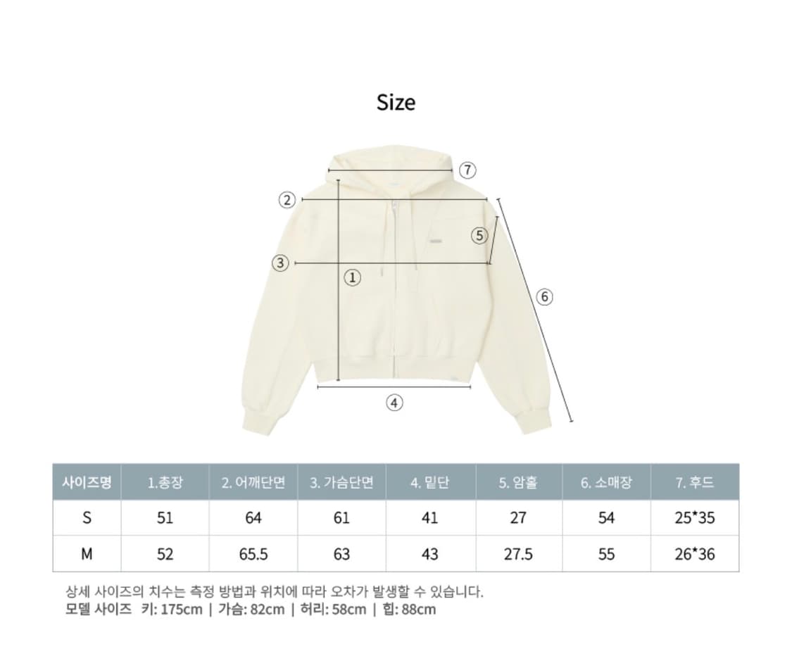 락피쉬웨더웨어 세미 크롭 집업 후디 네이비 상품이미지10