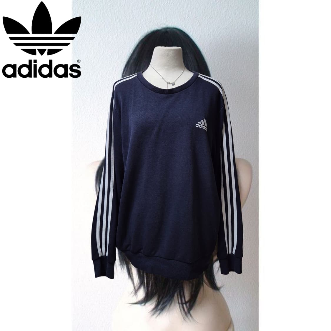 ADIDAS 00s navy track sweatshirt 상품이미지1