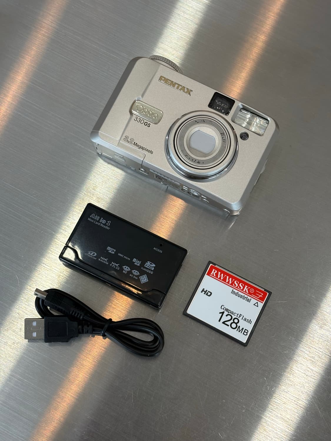 레어템/셀카가능)펜탁스 옵티오 330gs 빈티지디카 상품이미지2