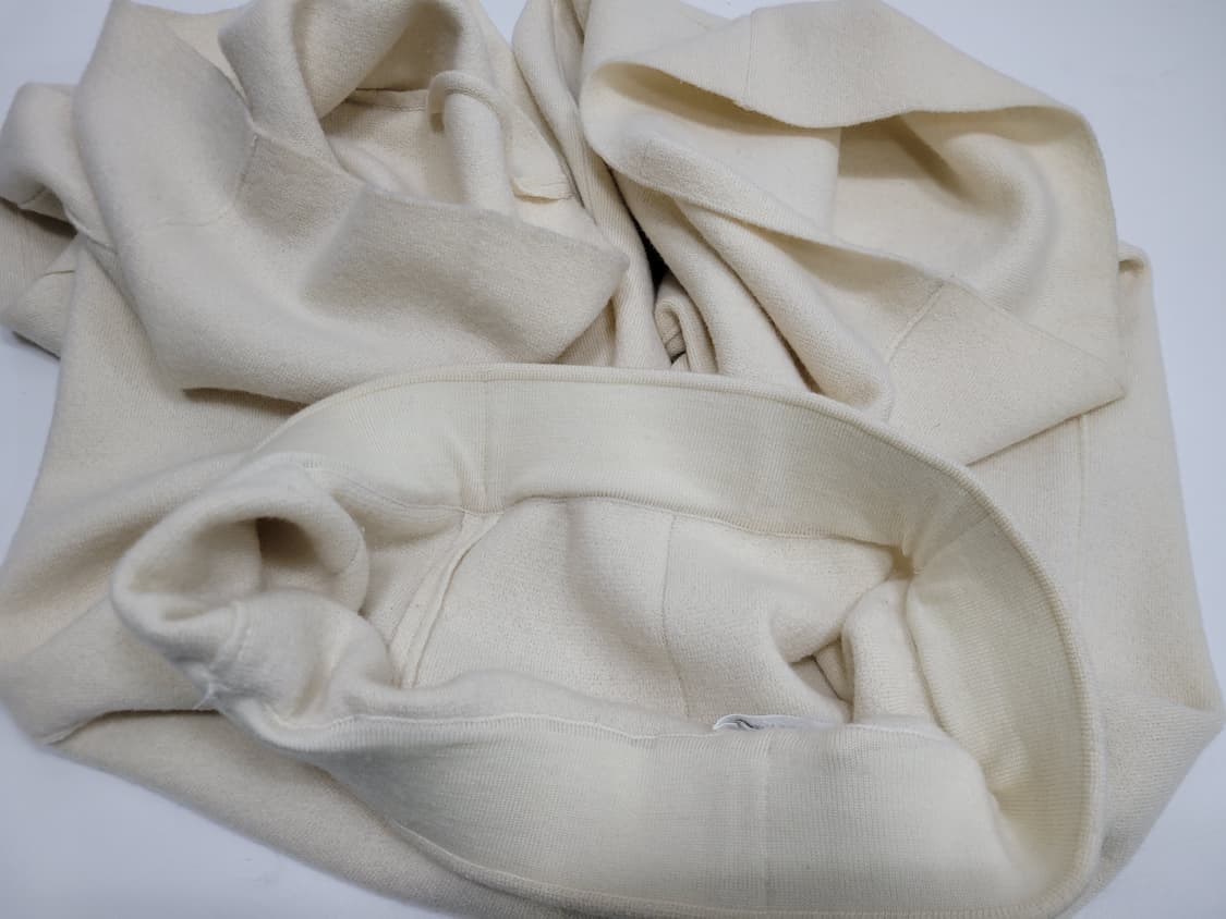 PRENDANG 쁘렝땅 울 와이드 밴딩 팬츠 / 여 67 아이보리 상품이미지5