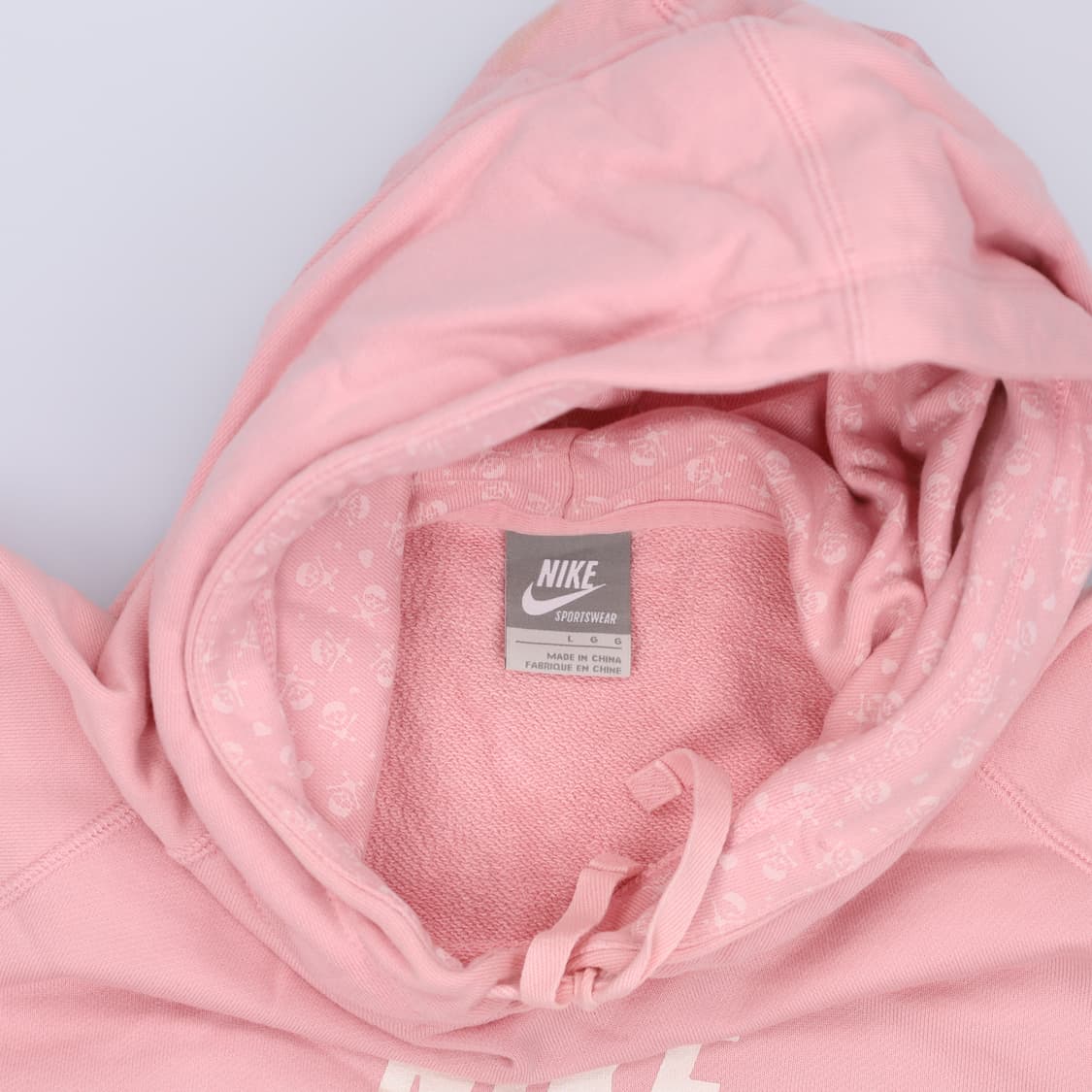 [L] 나이키 여성 스컬 딸기우유 후드티 1222H1 상품이미지4