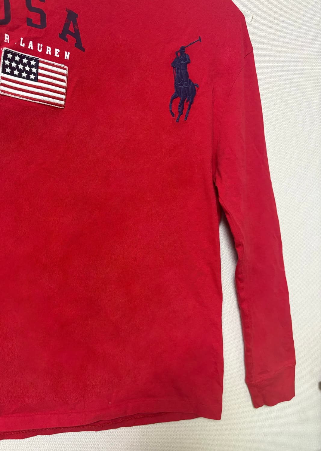 폴로 빅포니 롱슬리브 긴팔 티셔츠 상품이미지2