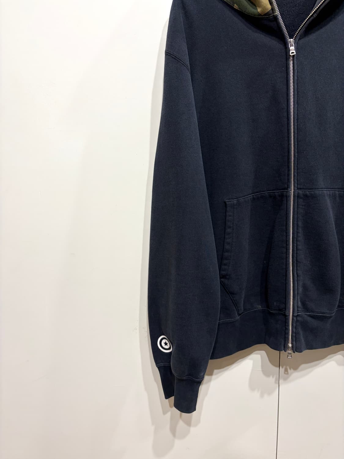 베이프 카모 샤크 풀 집업 후드 상품이미지7