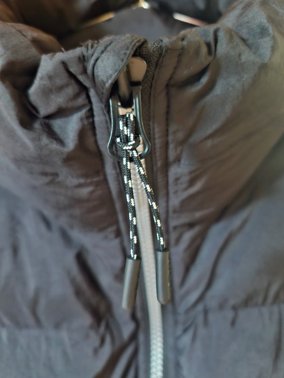 라이프워크 블랙 오버핏 패딩 점퍼 M (실측110까지) 상품이미지3