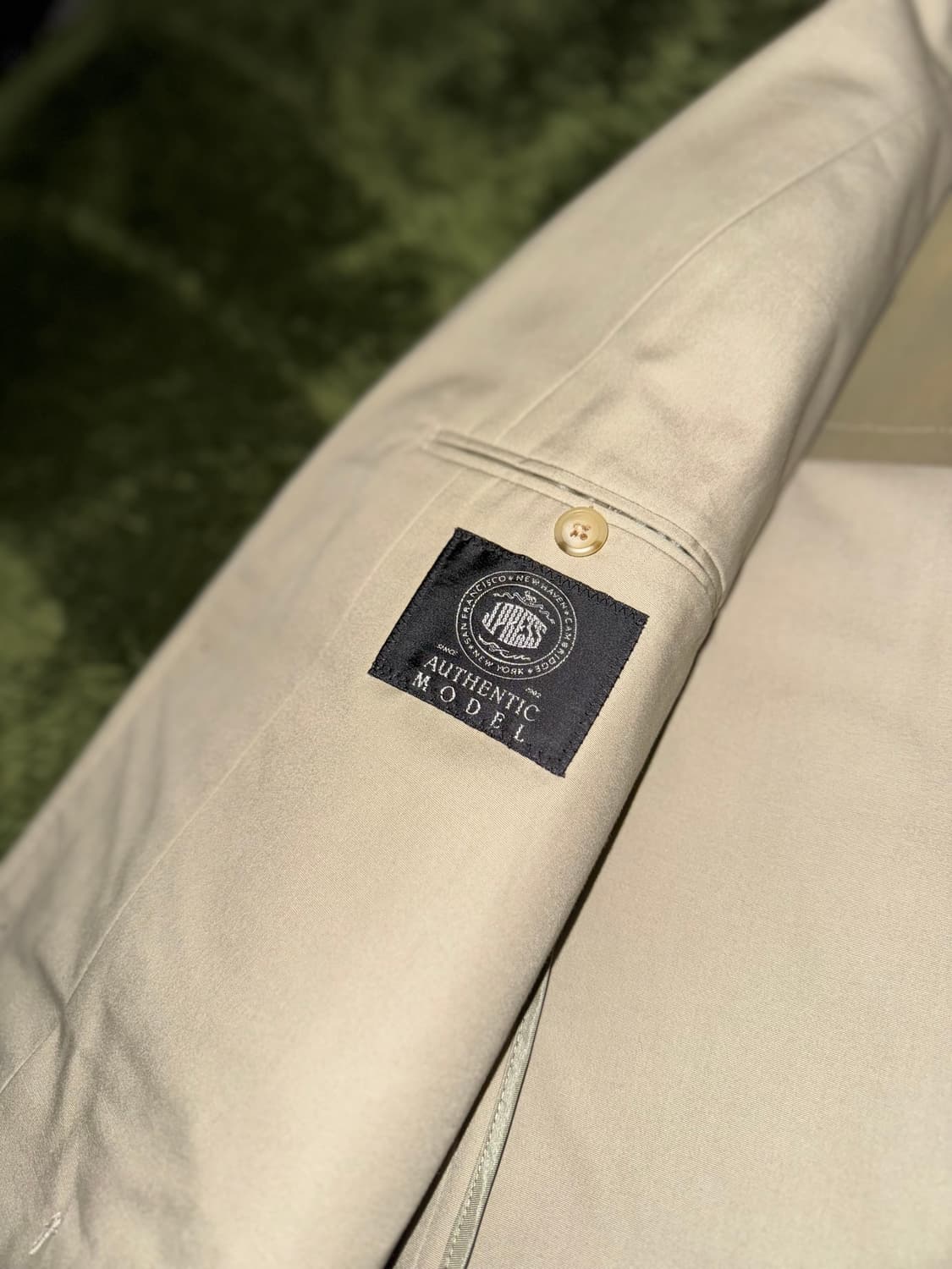 JPRESS 제이프레스 Made in Japan 샵 오더 코튼 블레이저 상품이미지6