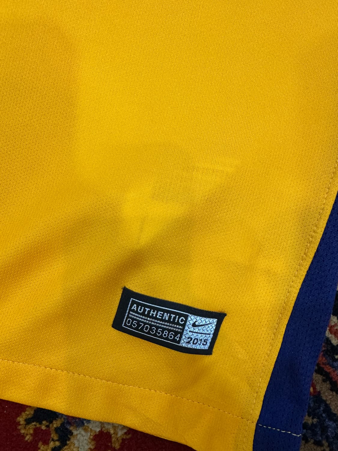 나이키 바르셀로나 15-16시즌 어웨이 유니폼 M 상품이미지4