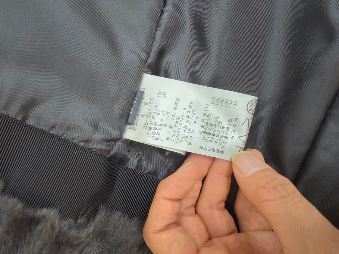 쁘렝땅 토끼털 안감 머스크렛퍼 패딩 상품이미지10