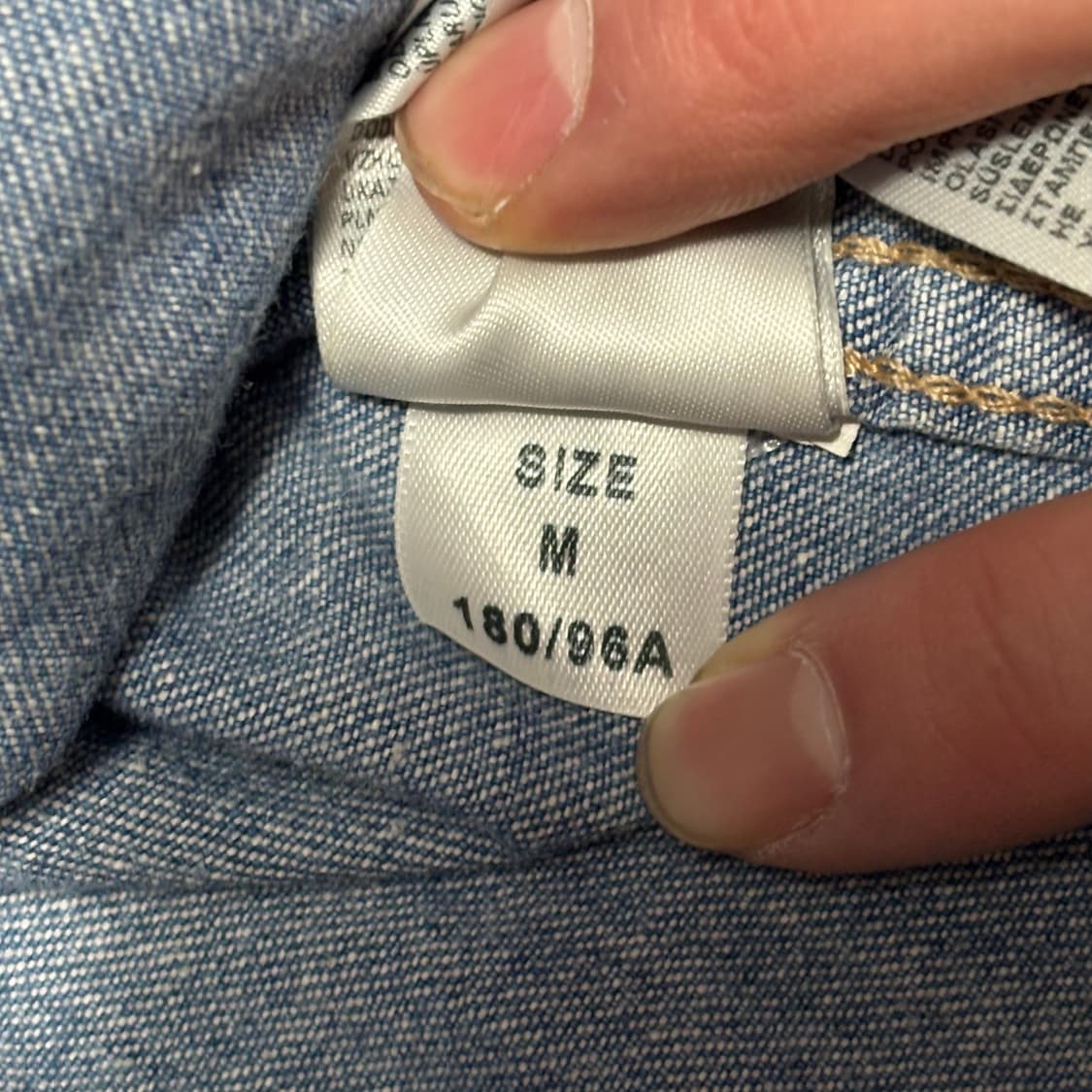 M 디젤 데님 셔츠 상품이미지6